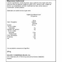 Mayonesa HELIOS, frasco 270 g