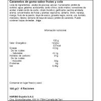 Gomis soda cola HARIBO, bolsa 100 g