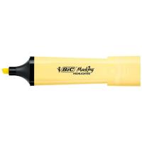 Marcador fluorescente, 4 colores pastel, Marking Flat BIC, pack 4 uds