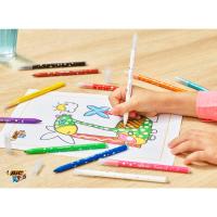 Rotuladores, 10 colores y 2 correctores, Magic Felt Kids BIC, pack 12 uds
