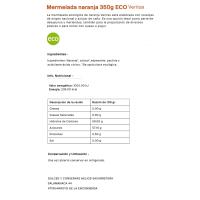 Mermelada de naranja eco VERITAS, frasco 350 g