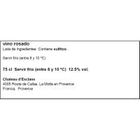 Vino Rosado de Francia THE PALE, botella 75 cl