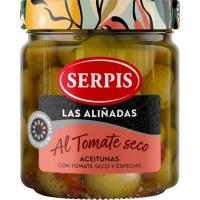 SERPIS olibak tomate eta espeziekin, flaskoa 220 g