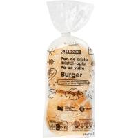 Burguer cristalina EROSKI, 4 uds, bolsa 300 g