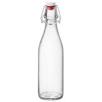 Botella de vidrio Giara, tapón hermético BORMIOLI, 50 cl