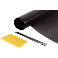 Lámina solar negra para cristal de coche, homologación CS30 BC CORONA, 75x300 cm