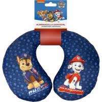 Amohadilla cervical color azul PATRULLA CANINA, 1 ud