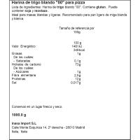 Harina de trigo doppio zero CAPUTO, paquete 1 Kg