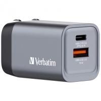 Cargador de red universal negro, USB Type-C 35W y Type A 18W, GNC-35 VERBATIM