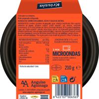 Noodles de gambas y setas KRISSIA, tarrina 210 g