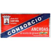 CONSORCIO antxoak oleiko ugariko oliotan, lata 23 g