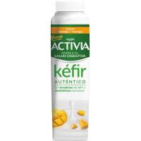 Kéfir sabor mango ACTIVIA, botella 320 g