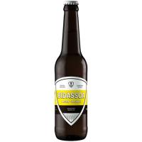 Cerveza lager BIDASSOA, botellín 33 cl