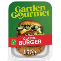 Hamburguesa clásica, burger vegetariana G GOURMET, bandeja 150 g
