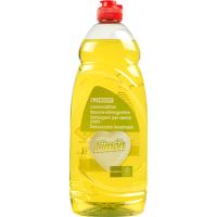 Lavavajillas a mano limón EROSKI, botella 1 litro