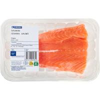 Filete de salmón EROSKI, bandeja aprox. 300 g