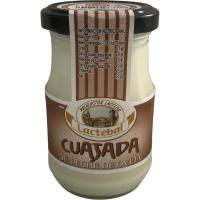 Cuajada de oveja LACTEBAL, tarro cristal 130 g