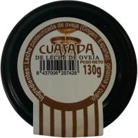 Cuajada de oveja LACTEBAL, tarro cristal 130 g