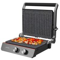 Parrilla eléctrica, 2200W, Rock'nGrill Blaze Neon CECOTEC