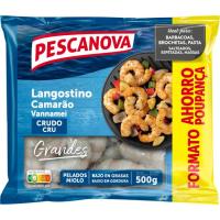 Langostino pelado 24/40 PESCANOVA, bolsa 500 g