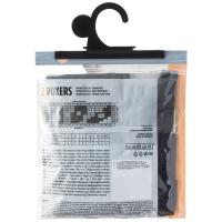 Bóxer de hombre sin costuras, microfibra, gris/granate talla M DIM BASIC, pack 2 uds