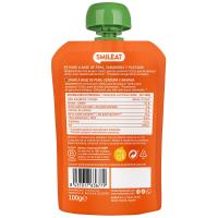 Pera, plátano y zanahoria bio SMILEAT, blolsita 100 g