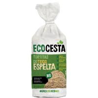 Tortitas de trigo espelta integral bio ECOCESTA, paquete 108 g