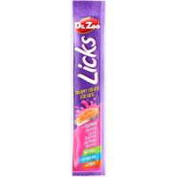 Snack líquido cat licks salmón para gato DR.ZOO, pack 4x15 g