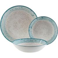 Vajilla de porcelana Provence Marina, 18 piezas