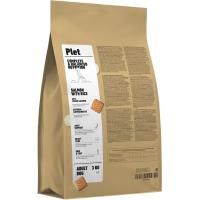 PLET txakur helduentzako izokin eta arroz pentsua, zakua 3 kg
