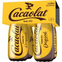 Batido de cacao CACAOLAT, pack 4x200 ml