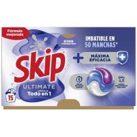 SKIP ULTIMATE EFICACIA detergente kapsulak, poltsa 15 dosi