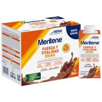 Bebida de vainilla  fuerza y vitalidad MERITENE, pack 6x180 ml