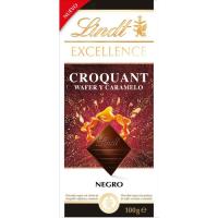 EXCELLENCE txokolate beltza barkillo-karameluarekin, tableta 100 g