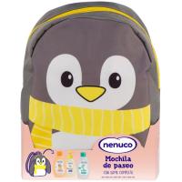 Mochila bebé Pingüino NENUCO, pack 1 ud