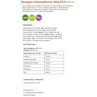 Vburguer champiñones Eco VERITAS, paquete 140 g