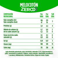 Yogur triple zero de melocoton ACTIVIA, pack 4x120 g