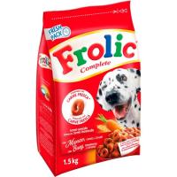 FROLIC txakur ertain helduentzako janaria idiarekin, poltsa 1,5 kg