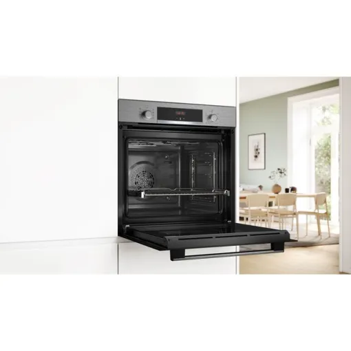 Horno multifunción 71litros con limpieza por Aqualisis  HBA514ES3 BOSCH
