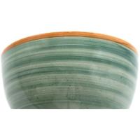 Bol o taza de sopa verde Crato KASA, Ø14,3 cm x alto 8,6 cm