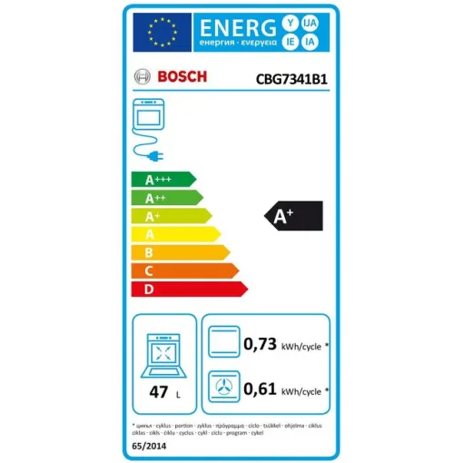 Horno Compacto Integrable Multifunción CBG7341B1 BOSCH
