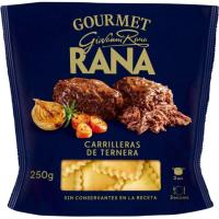 Pasta fresca ravioli con carrillera de ternera RANA, bolsa 250 g