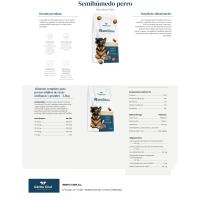GËNTLE CHEF txakur helduentzako Blanditos-ak azenarioarekin, zakua 2,5 kg