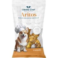 Aritos con pollo para perro mini GËNTLE CHEF, 2 uds