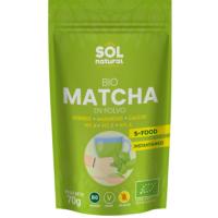 SOL NATURAL bio matcha hautsa, poltsa 70 g
