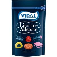 Gominolas Liquorice all sorts VIDAL, bolsa 180 g