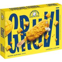Helado de mango GRUVI, pack 4x60 g