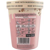 Helado caramel&cookie PINK ALBATROSS, tarrina 480 ml