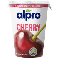 Producto fermentado de soja sabor cereza ALPRO, tarrina 400 g
