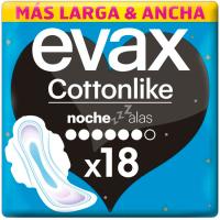 EVAX COTTONLIke gauerako konpresa hegalduna, paketea 18 ale